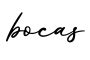单词bocas书写