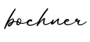 单词bochner书写