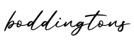 单词boddingtons书写
