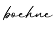 单词boehne书写