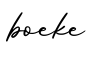 单词boeke书写