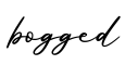 单词bogged书写