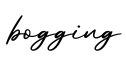 单词bogging书写