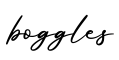 单词boggles书写