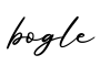 单词bogle书写