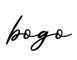 单词bogo书写