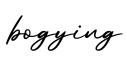 单词bogying书写