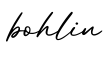 单词bohlin书写