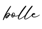 单词bolle书写