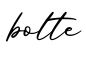 单词bolte书写