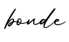 单词bonde书写
