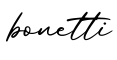 单词bonetti书写
