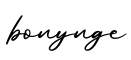 单词bonynge书写