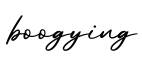 单词boogying书写