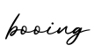 单词booing书写