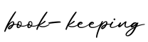 单词book-keeping书写