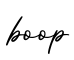 单词boop书写