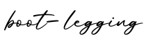 单词boot-legging书写