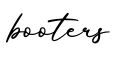 单词booters书写