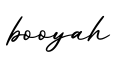 单词booyah书写