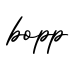 单词bopp书写