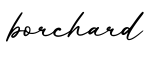 单词borchard书写