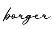 单词borger书写
