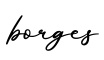 单词borges书写