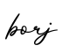 单词borj书写