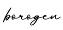 单词borogen书写
