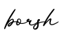 单词borsh书写