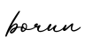单词borun书写