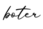 单词boter书写