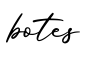 单词botes书写
