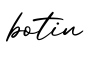 单词botin书写