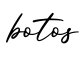 单词botos书写