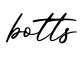 单词botts书写