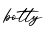 单词botty书写