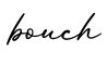单词bouch书写
