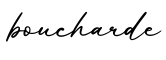 单词boucharde书写