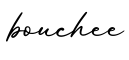 单词bouchee书写