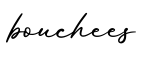 单词bouchees书写