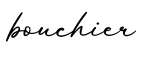 单词bouchier书写