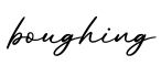 单词boughing书写