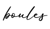 单词boules书写