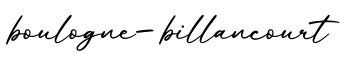 单词boulogne-billancourt书写