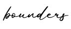 单词bounders书写