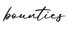 单词bounties书写