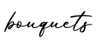 单词bouquets书写