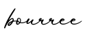 单词bourree书写